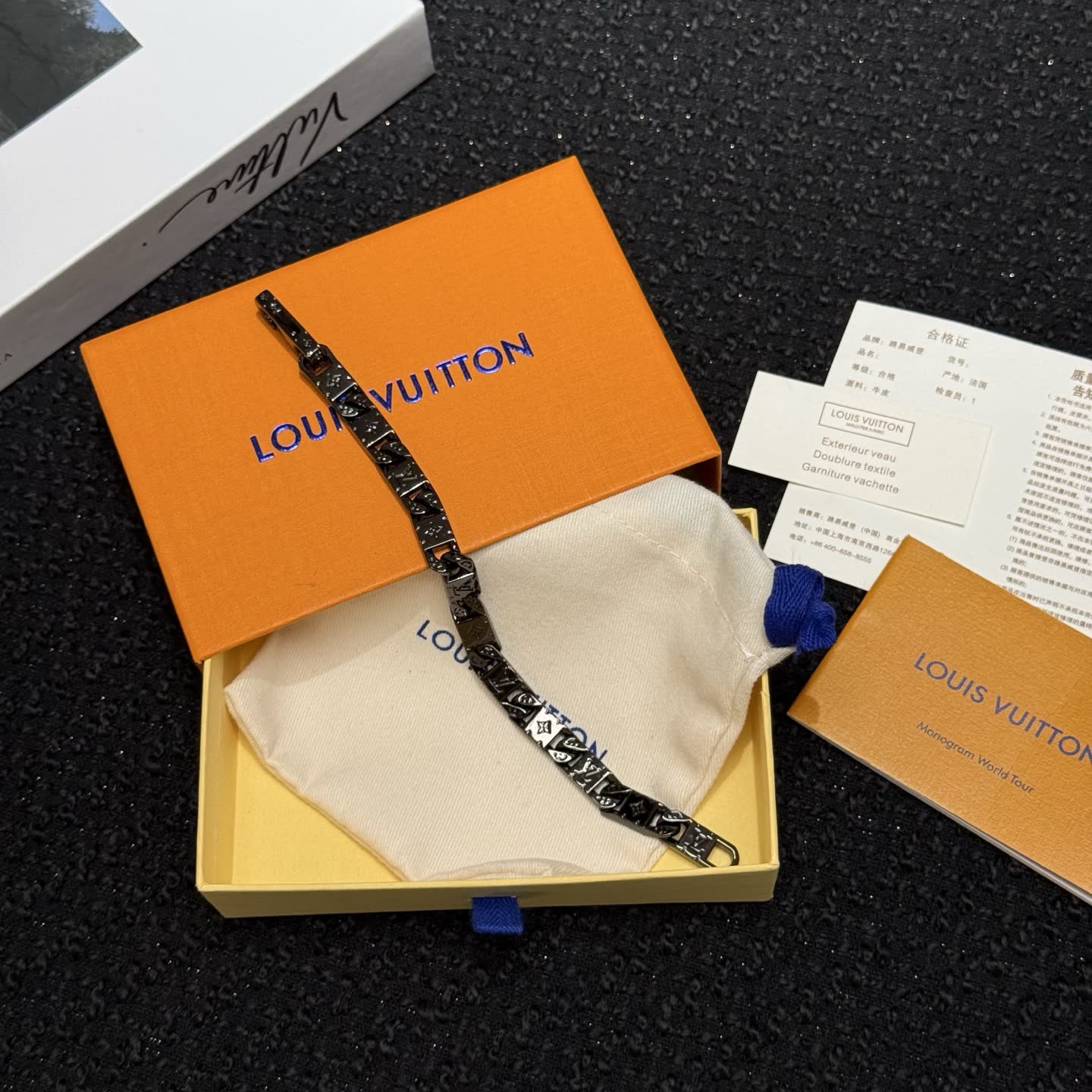 Louis Vuitton Monogram World Tour Bracelet